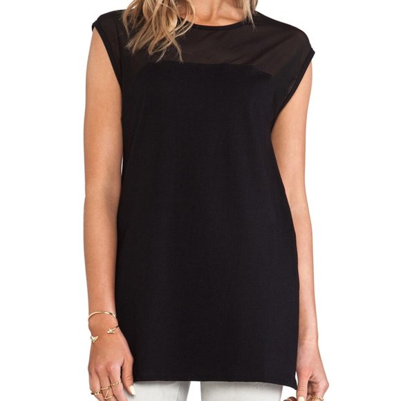 OAK Black Front Panel Muscle Tee Size Medium - Picture 2 of 8